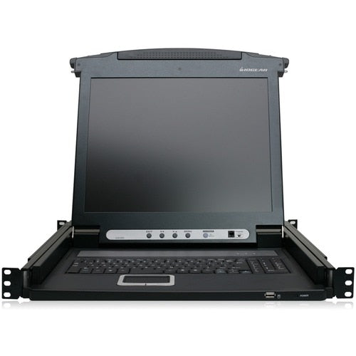 Pantalla LCD para montaje en rack IOGEAR GCL1800 - 1 computadora (LCD de 17" (431,80 mm) - S