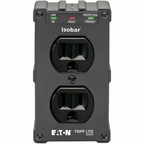 Supresor de sobretensiones Tripp Lite Isobar ULTRABLOK Premium de 2 tomacorrientes - Receptáculo
