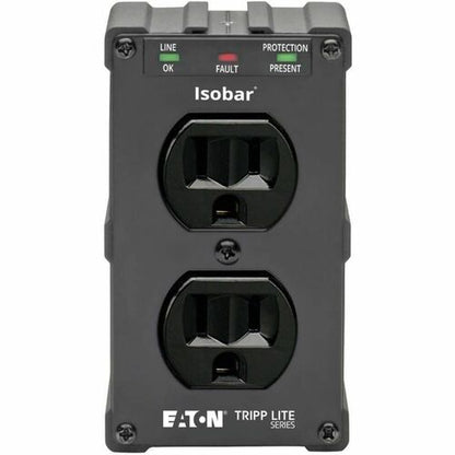 Supresor de sobretensiones Tripp Lite Isobar ULTRABLOK Premium de 2 tomacorrientes - Receptáculo