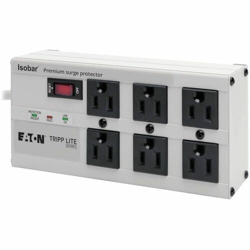 Tripp Lite by Eaton Isobar IBAR6-6D 6-Outlets Surge Suppressor - 6 x N