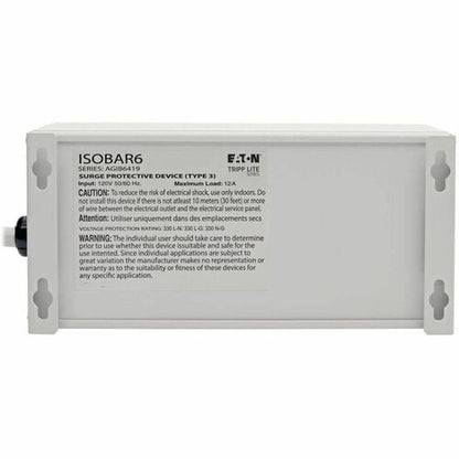 Tripp Lite by Eaton Isobar IBAR6-6D 6-Outlets Surge Suppressor - 6 x N