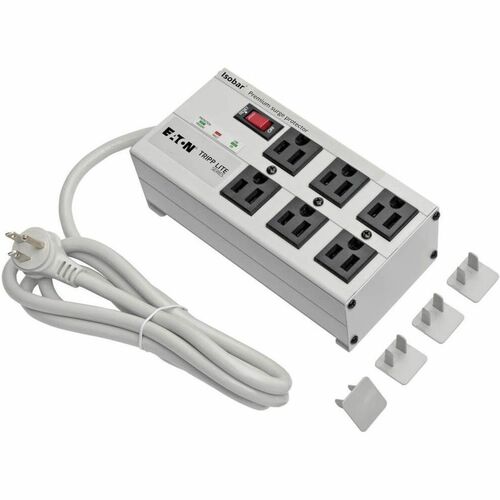 Tripp Lite by Eaton Isobar IBAR6-6D 6-Outlets Surge Suppressor - 6 x N
