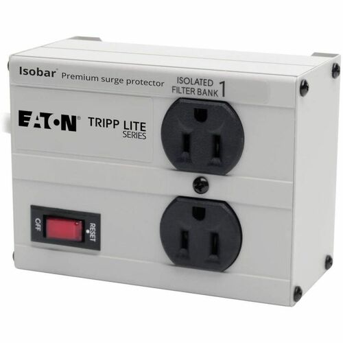 Tripp Lite by Eaton ISOBAR2-6 Surge Suppressor - NEMA 5-15P - 2 x NEMA
