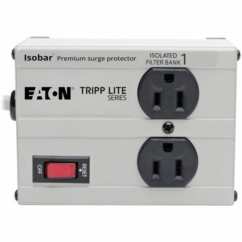 Tripp Lite by Eaton ISOBAR2-6 Surge Suppressor - NEMA 5-15P - 2 x NEMA