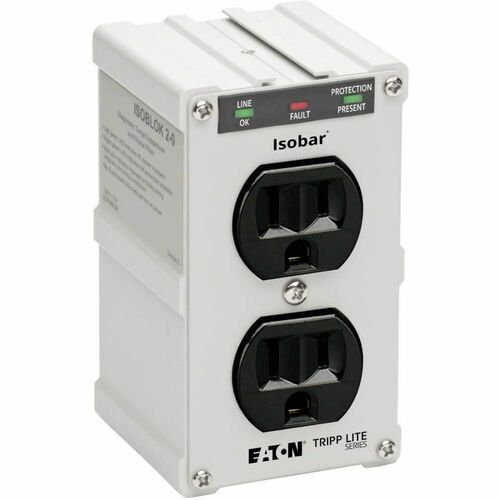 Tripp Lite by Eaton Isobar ISOBLOK2-0 2-Outlets Surge Suppressor/Prote