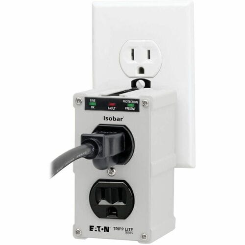 Tripp Lite by Eaton Isobar ISOBLOK2-0 2-Outlets Surge Suppressor/Prote