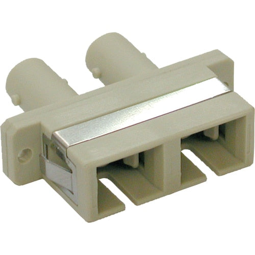Acoplador de fibra dúplex SC/ST de Tripp Lite by Eaton - 2 x SC hembra de red - 2 x ST