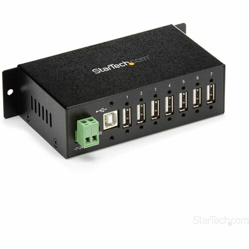 StarTech.com Mountable Rugged Industrial 7 Port USB 2.0 Hub - Add 7 ex