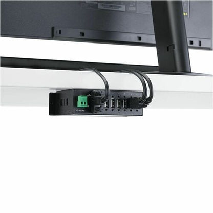 StarTech.com Mountable Rugged Industrial 7 Port USB 2.0 Hub - Add 7 ex