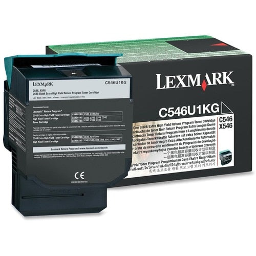 Lexmark C546U1KG Original Toner Cartridge - Laser - 8000 Pag