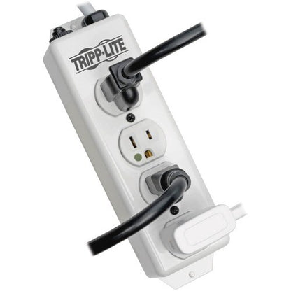 Regleta de enchufes Tripp Lite de 120 V CA - NEMA 5-15P - 4 NEMA 5-15R de grado hospitalario - 4,57 m