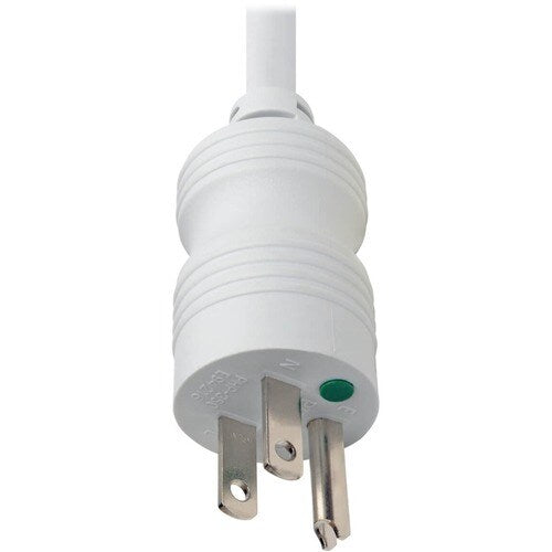 Regleta de enchufes Tripp Lite de 120 V CA - NEMA 5-15P - 4 NEMA 5-15R de grado hospitalario - 4,57 m
