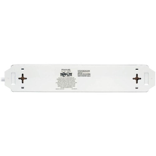 Multiprise Tripp Lite 120 V CA - NEMA 5-15P - 6 NEMA 5-15R - Qualité hospitalière - 4,57 m