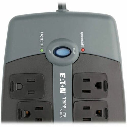Tripp Lite by Eaton 10-Outlet Surge Protector - Silver - NEMA 5-15P -