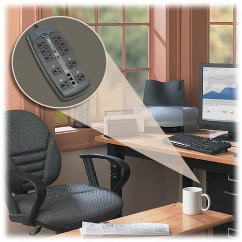 Tripp Lite by Eaton 10-Outlet Surge Protector - Silver - NEMA 5-15P -