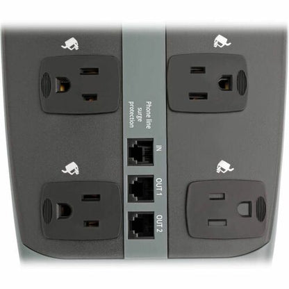 Tripp Lite by Eaton 10-Outlet Surge Protector - Silver - NEMA 5-15P -