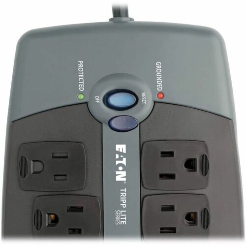 Tripp Lite TLP1008TELTV 10 Outlets Surge Suppressor - Receptacles: 8 x NEMA 5-15R - 3345J