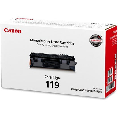 Canon Original Toner Cartridge - Laser - Black - 1 Each