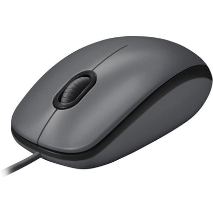 Logitech M100 Wired USB Mouse, 3-Buttons,1000 DPI Optical Tracking,