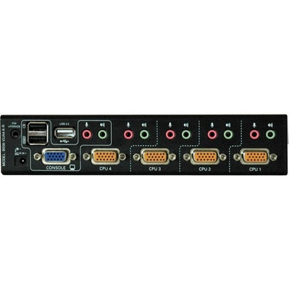 KIT KVM USB DE 4 PUNTOS CON AUDIO