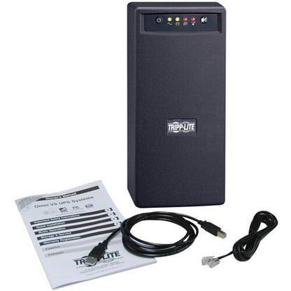 Tripp Lite by Eaton 8-Outlet Line Interactive UPS System - Tower - 4 H