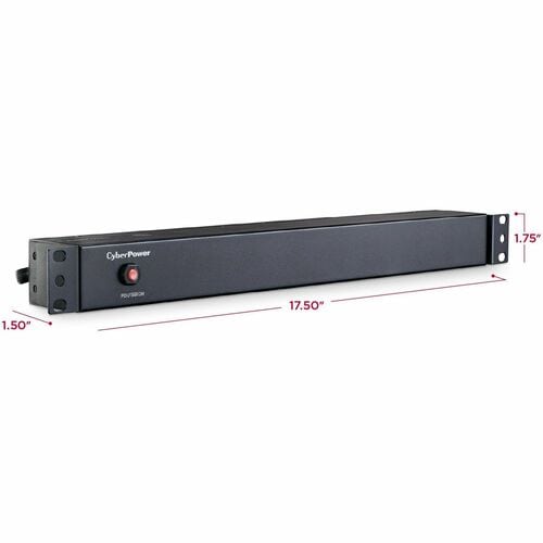 Cyber Power CyberPower Basic PDU15B12R 12-Outlets PDU - Basic - NEMA 5