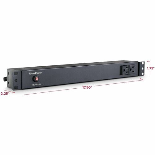 Unité de distribution d'alimentation CyberPower CyberPower PDU15B2F10R 12 prises - Basique - NEMA 5-15P