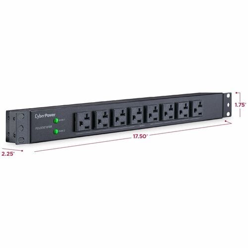 Cyber Power CyberPower Basic PDU30BT8F8R 16-Outlets PDU - Basic - NEMA