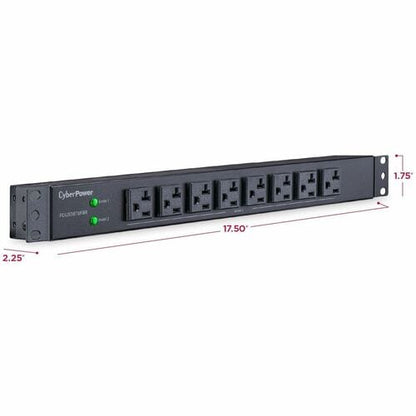 Cyber Power CyberPower Basic PDU30BT8F8R 16-Outlets PDU - Basic - NEMA