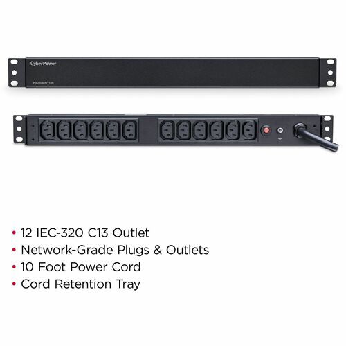 Cyber Power CyberPower Basic PDU20BHVT12R 12-Outlets PDU - Basic - NEM