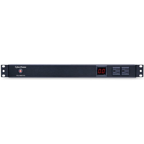 Cyber Power CyberPower PDU15M2F10R 12-Outlets PDU - Metered - NEMA 5-1