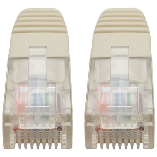 Tripp Lite Cat5e Patch Cable - 3ft - 1 x RJ-45 Male - 1 x RJ-45 Male - White