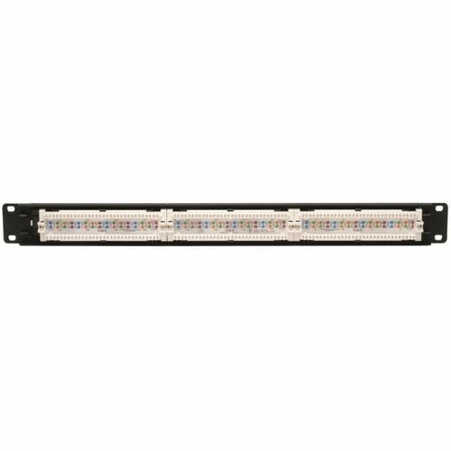 Tripp Lite 24-Port Cat6 Cat5 Patch Panel Rackmount 110 Punch Down RJ45 Ethernet
