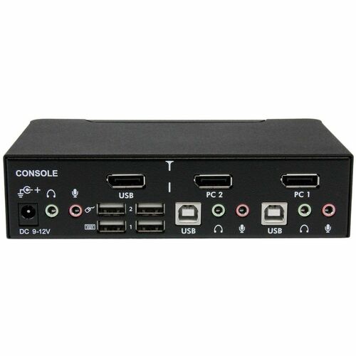 DISPLAYPORT USB KVM SWITCH 2PORT WITH AUDIO