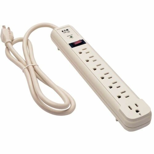Tripp Lite by Eaton Protect It! TLP74R 7-Outlet Surge Suppressor - 7 x