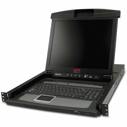 Consola LCD para rack de 17" de APC by Schneider Electric con 16 puertos integrados