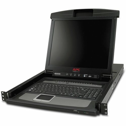 Console LCD rack 17" APC by Schneider Electric avec 16 ports intégrés