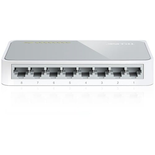 TL-SF1008D MINICONTROLADOR DE ESCRITORIO DE 8 PUERTOS 10/100M
