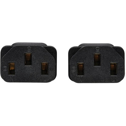 Tripp Lite 2ft Power Cord Y Splitter Cable C20 to 2xC13 Heavy Duty 15A 14AWG 2'