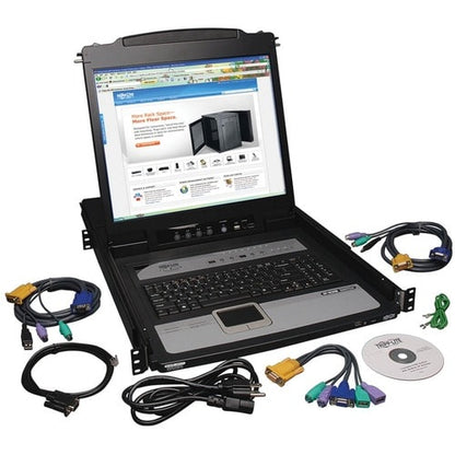 8PT CONSOLE IP KVM W 19 LCD