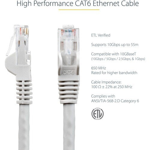 Câble Ethernet CAT6 StarTech.com de 4,6 m