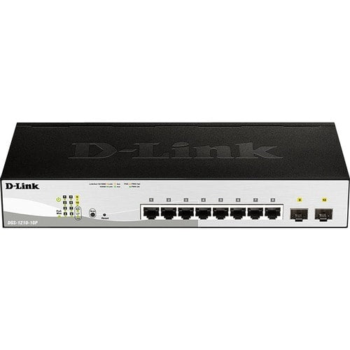 8 puertos 1G POE inteligente MNGD L2+ 8 puertos 1G 8 puertos POE 2 SFP 65W