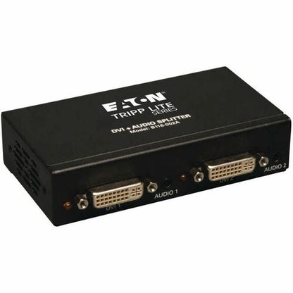 DIVISOR/AMPLIFICADOR DE VIDEO/AUDIO DE ENLACE ÚNICO DVI DE 2 PUERTOS TAA GSA