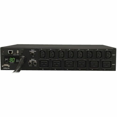 Tripp Lite PDUMH30HV19NET PDU commuté 208 V - 240 V 30 A 14 prises - 14 - 2U montable en rack