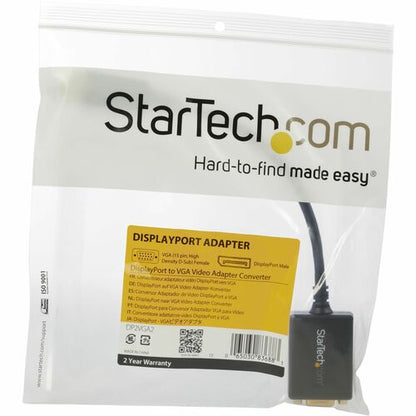StarTech.com DisplayPort to VGA Adapter