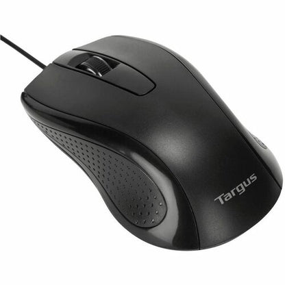 RATÓN ÓPTICO USB NEGRO DE TAMAÑO COMPLETO 3BTN