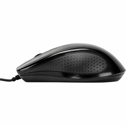 RATÓN ÓPTICO USB NEGRO DE TAMAÑO COMPLETO 3BTN