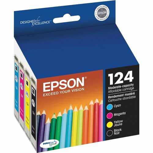 Epson DURABrite 124 Original Ink Cartridge - Inkjet - 170 Pa