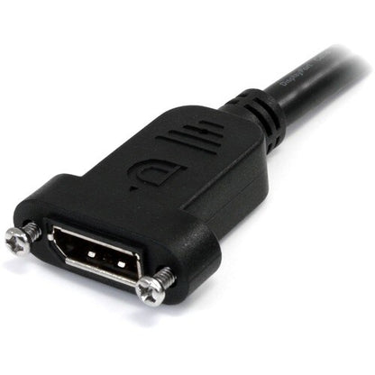 Cable DisplayPort StarTech.com de 1 m (3 pies) para montaje en panel, vídeo 4K x 2K, Di