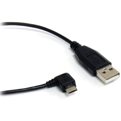Câble Micro USB StarTech.com de 30 cm (1 pi) - A vers Micro B à angle droit - Charge et synchronisation Micro USB d